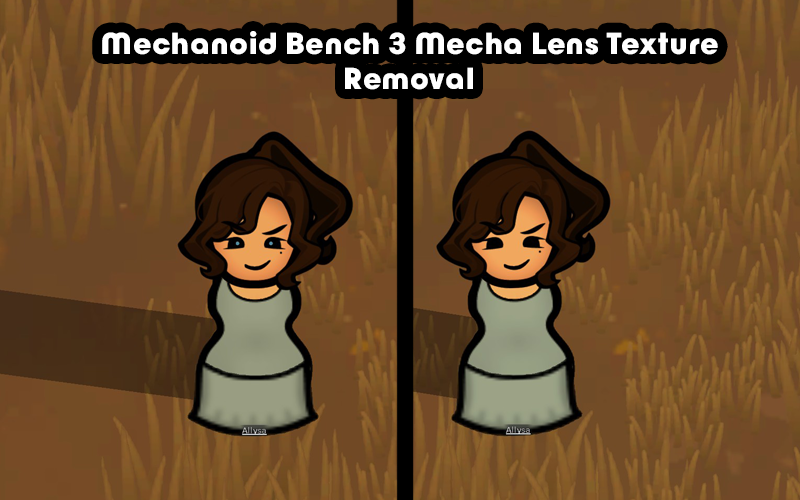 Mechanoid Bench 3 Mecha Lens Texture Removal