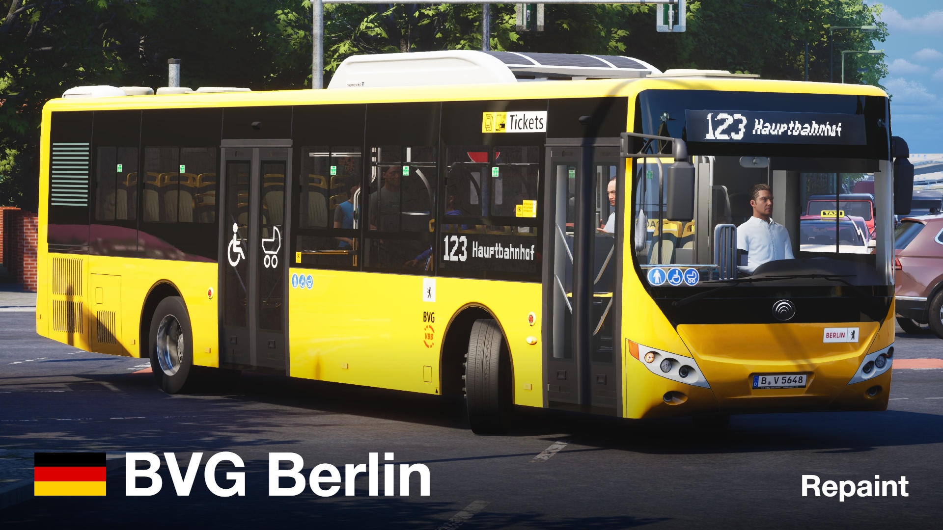 BVG Berlin | Yutong Hybrid Citybus ZK6120CHEVNPG21 (H11)