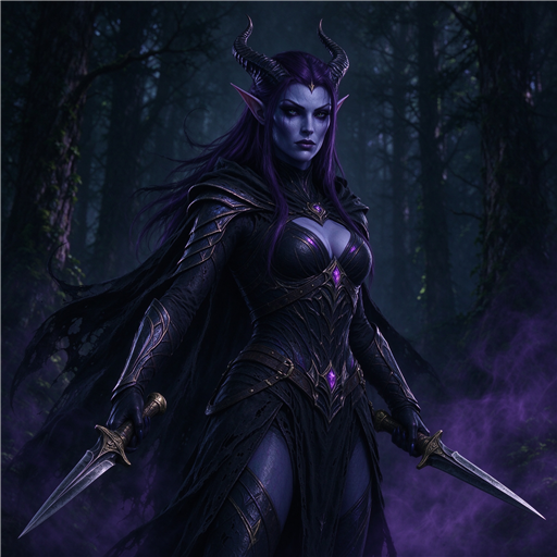 黑暗精灵暗影战士 / Dark Elf Shadow Warrior preview