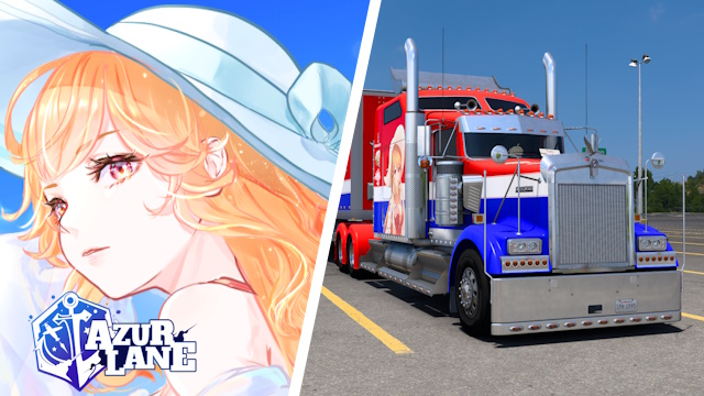 Kenworth W900 FFNF Richelieu (Fleuron of the Waves) - Azur Lane [Combo Skin]