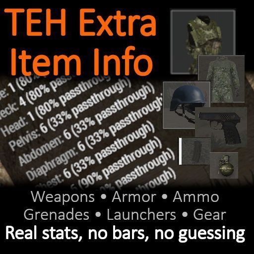 TEH Extra Item Info