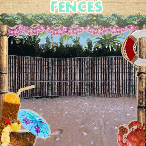 Beach Party - Bamboo Fences
