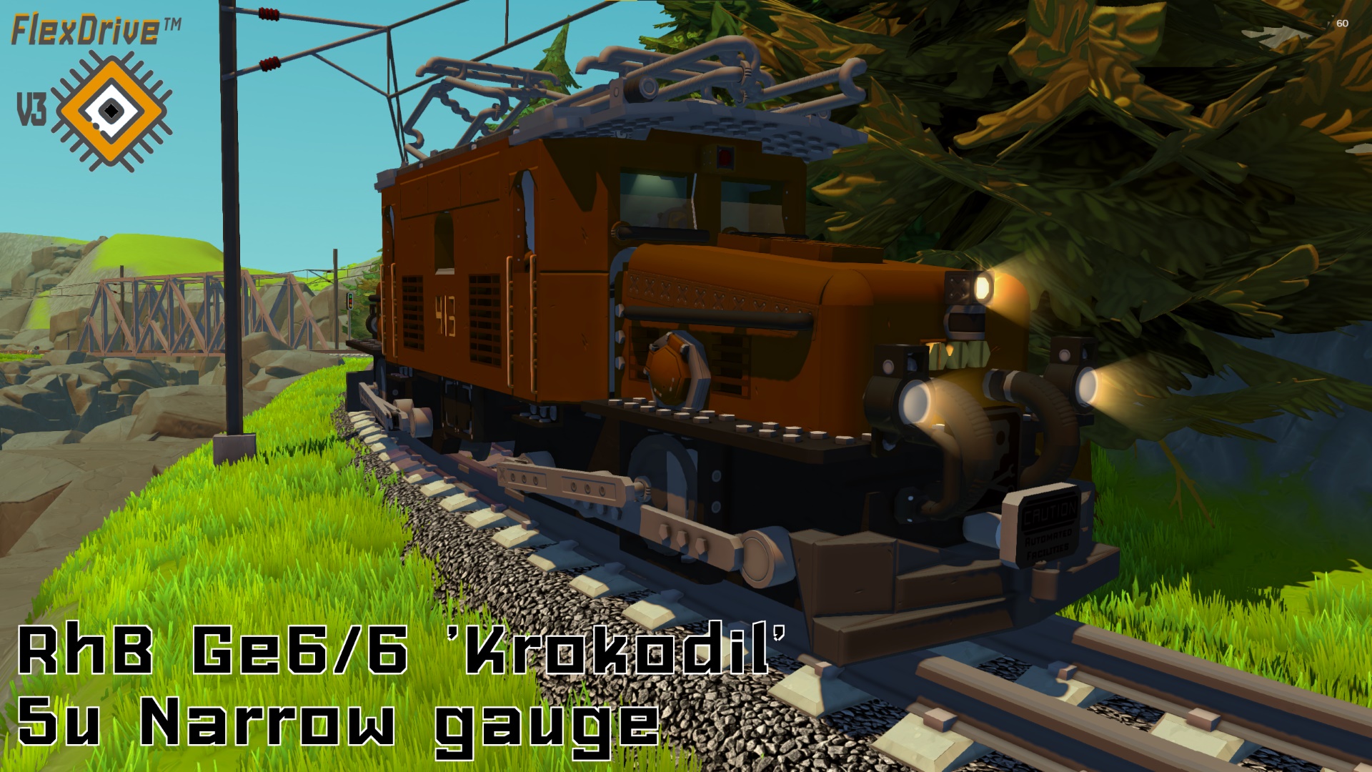 RhB Ge6/6 'Krokodil' 5u
