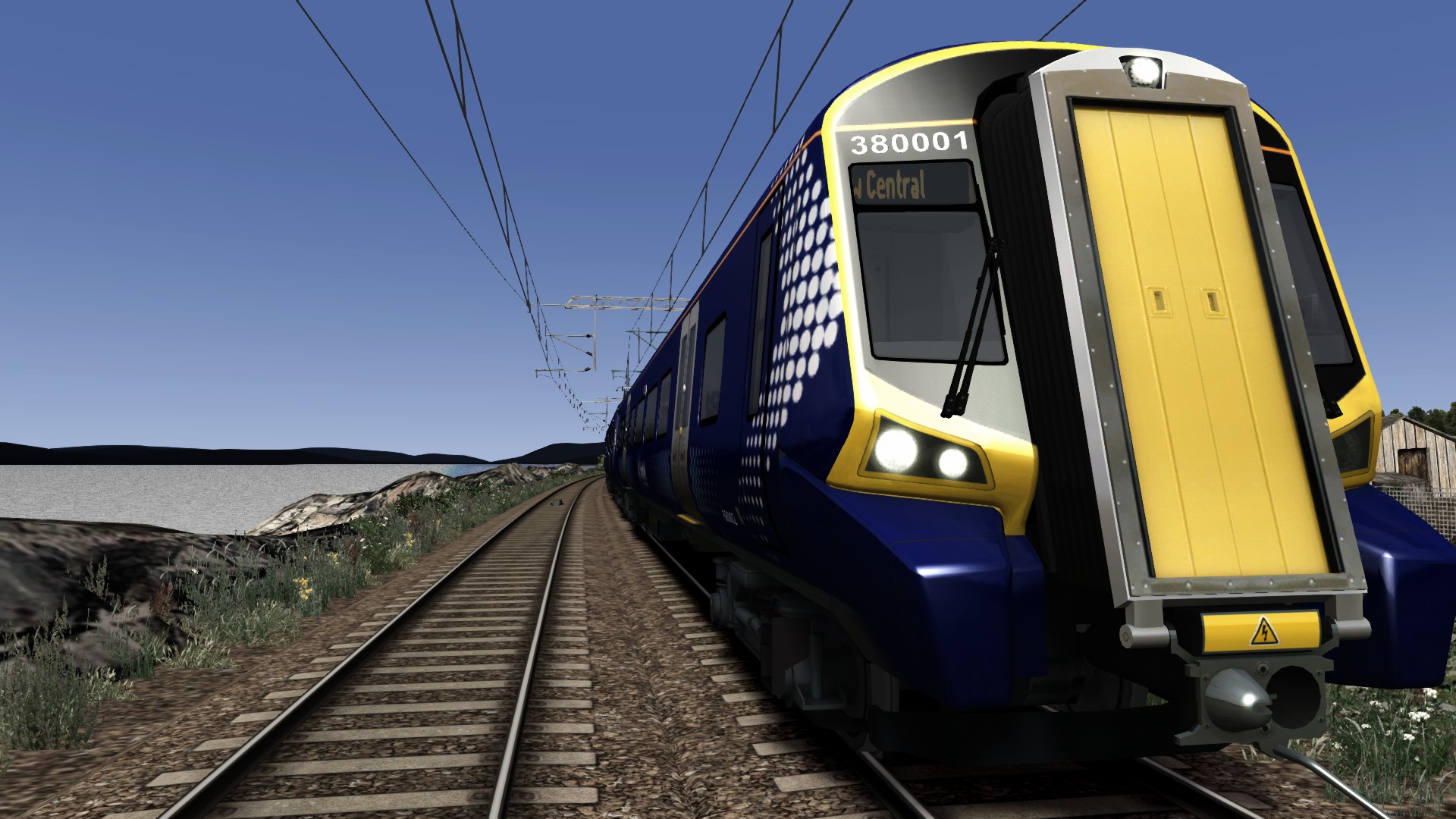 380001 Desiro 7 Car Commuter to Springburn