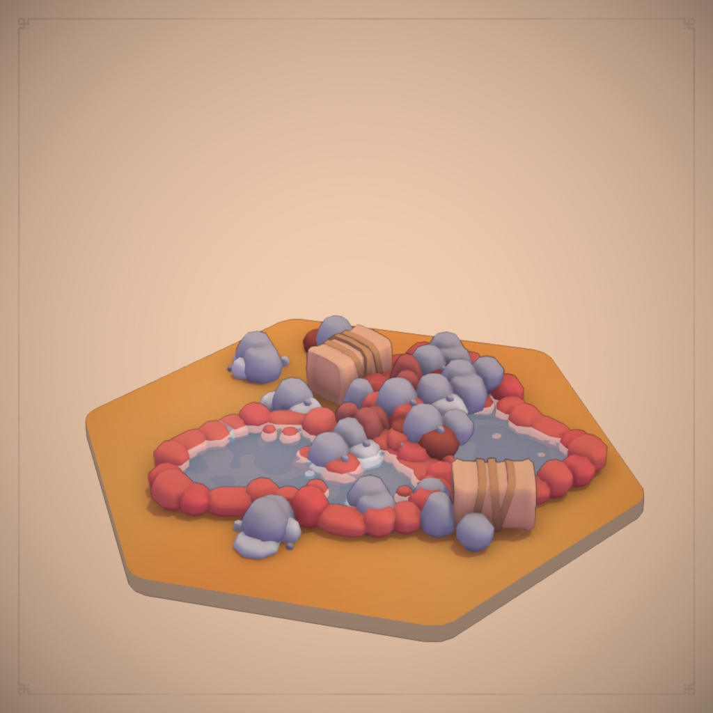 Catan Bricks Tile