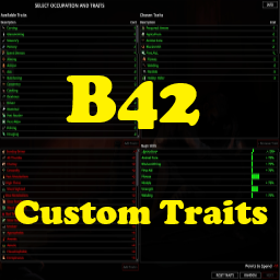 B42 Custom Traits – Project Zomboid Mod