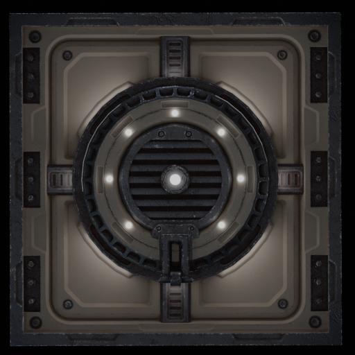 Space Base ALH (Glow,Transparency)