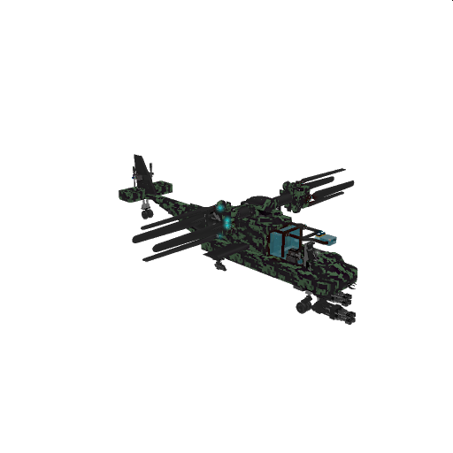 Hellfire Dual Blade Helicopter preview