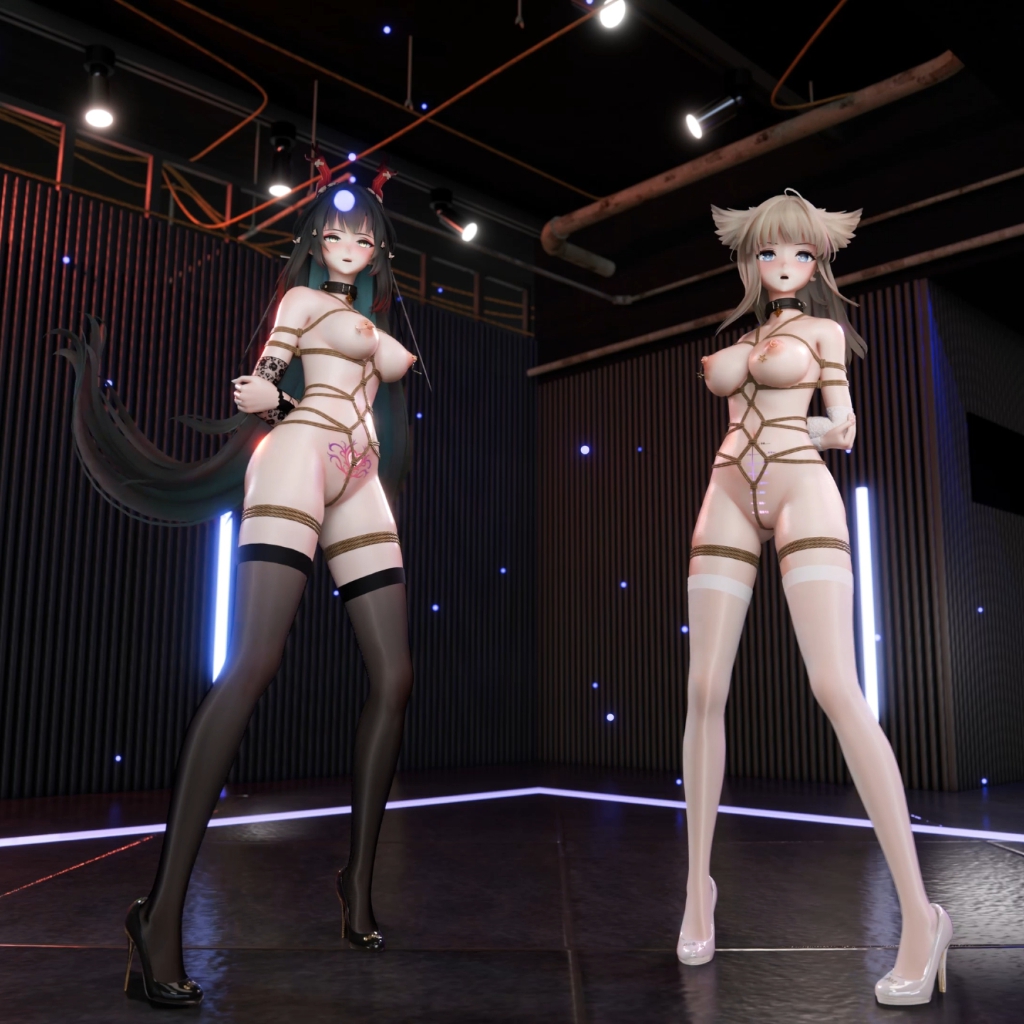 Blender213【 Zhuang Fangyi 庄方宜&Perlica 佩丽卡】愛包ダンスホール