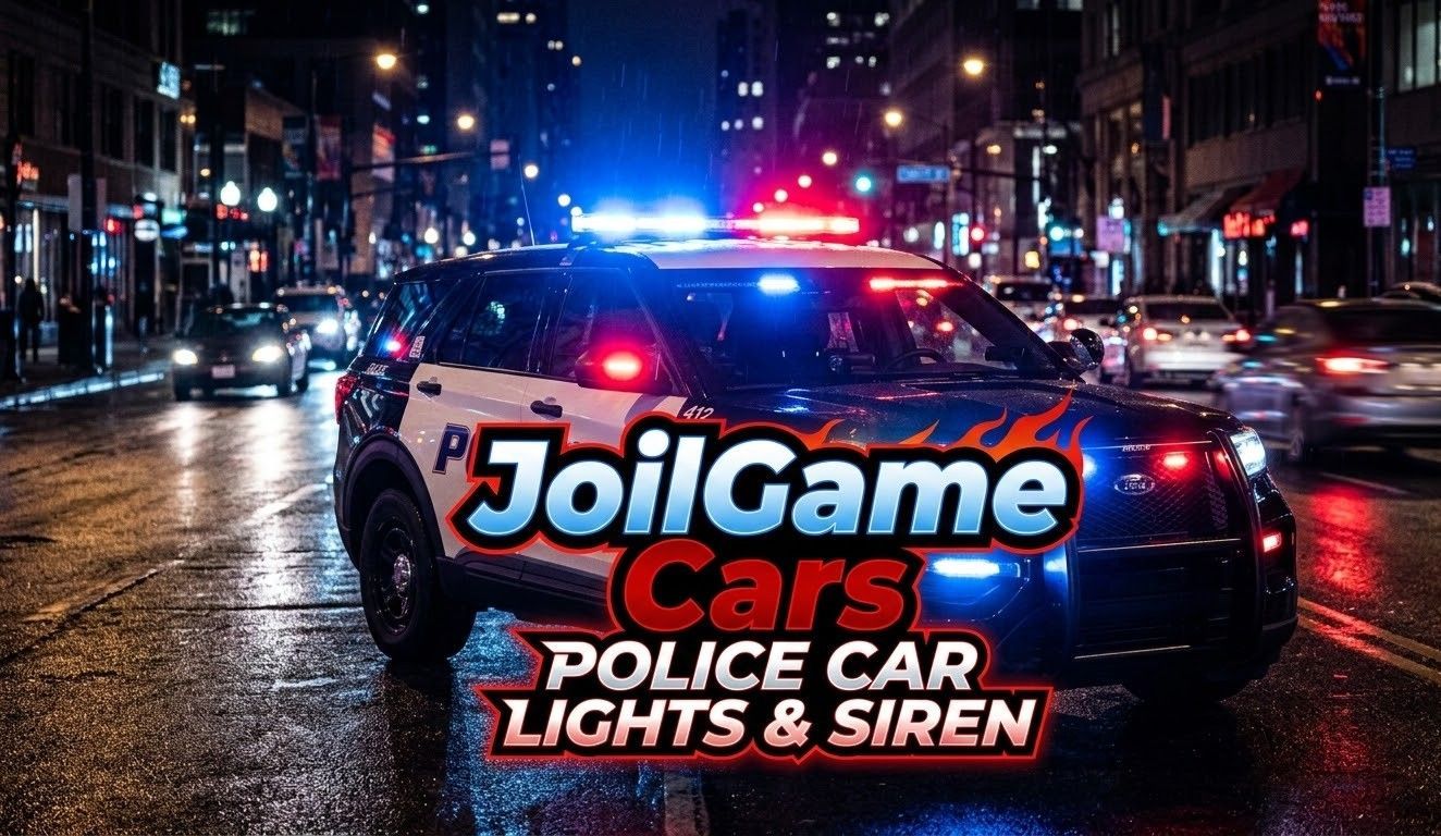 Police Car Lights & Siren