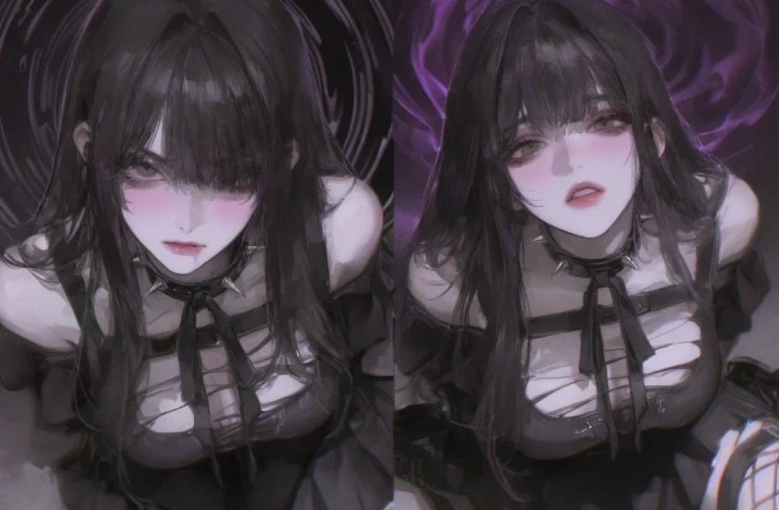 R-18 Random Waifu Girls animated Paintings 8 Part 2