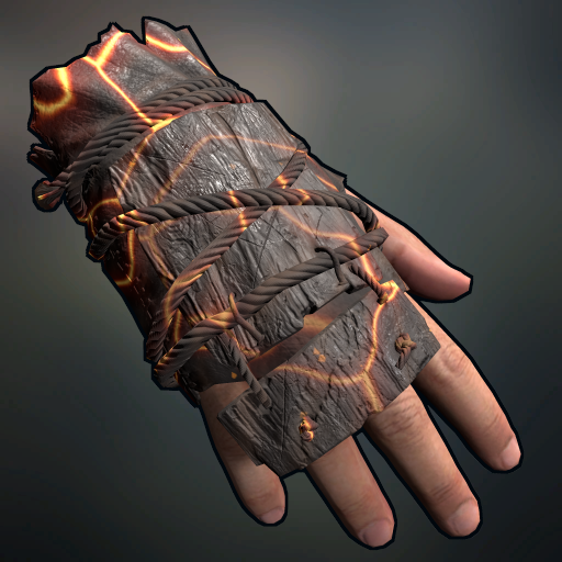 Molten ember gloves