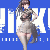 Nikke EVE Keyhole Dress preview