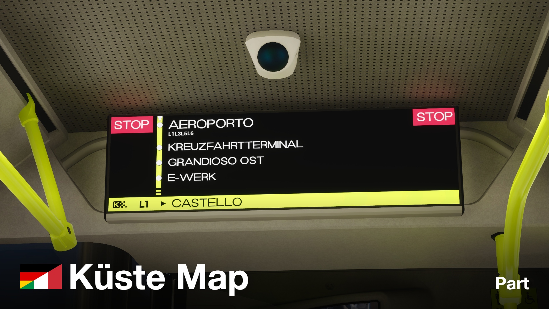 Küste Map | KVG Matrix & Displays