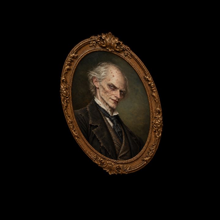 Painting, Dorian Gray: Corrupt {2D}