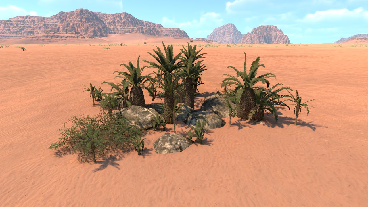 Scrubland paleo cluster
