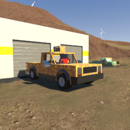 Taxi Simulator 2 Pickup Truck (Rusty)