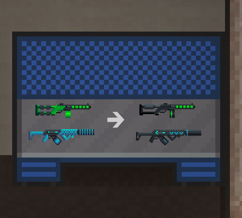 Boss Weapon Reskin
