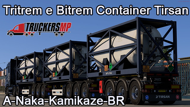 Tritrem e Bitrem Container Tirsan TruckersMP TMP (A-Naka)