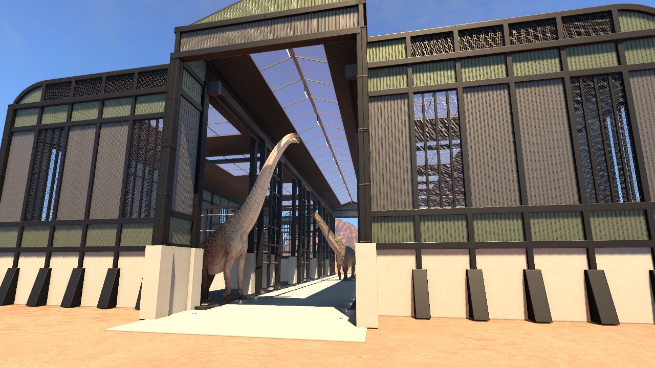 Giant Sauropod Stalls