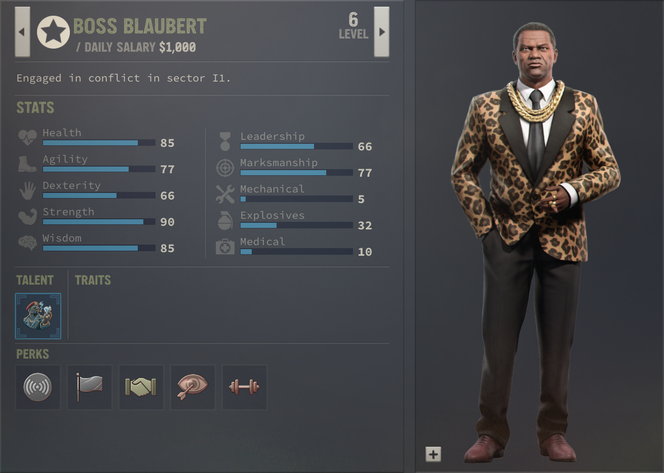 Boss Blaubert Merc - Grim Edition