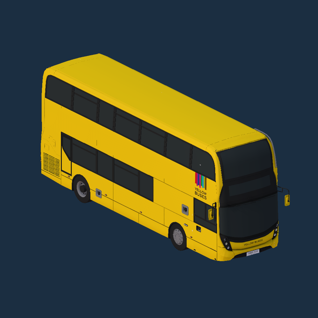 ADL Enviro 400MMC 10.3m Yellow Buses