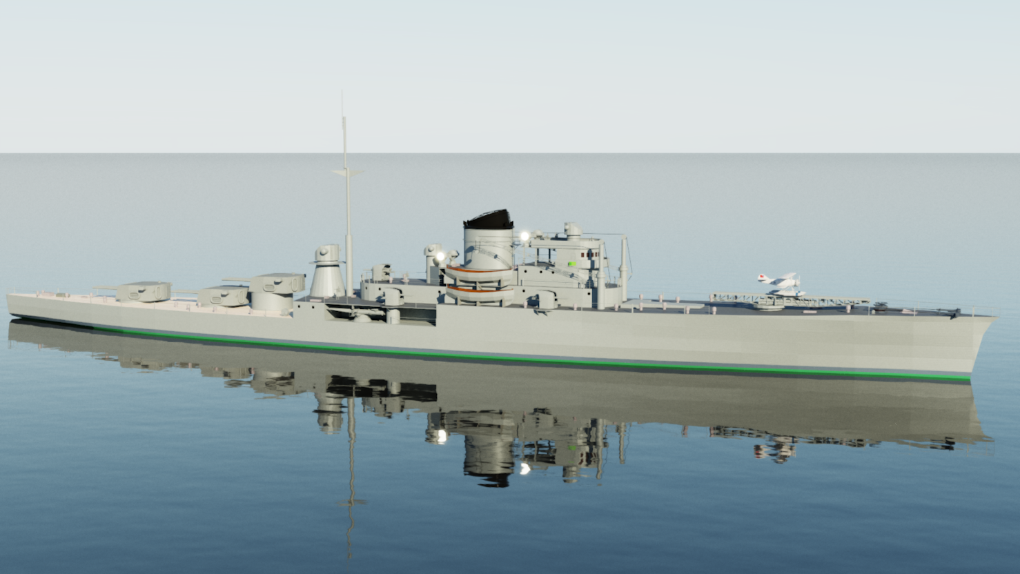 Rorie's Italian built Chinese cruiser