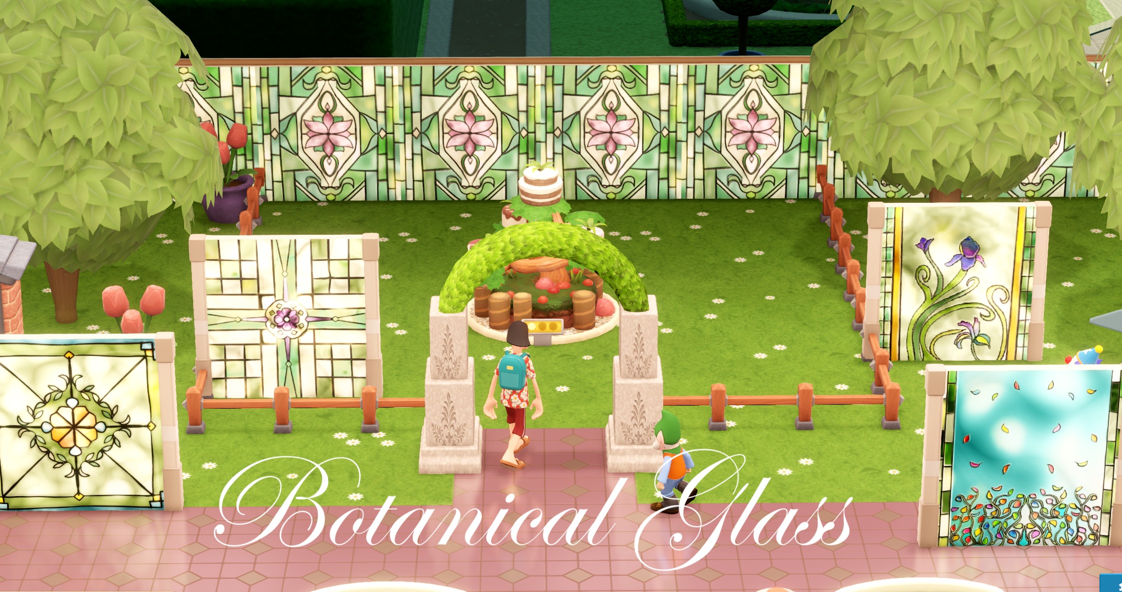 Botanical Glass Wallpaper Pack