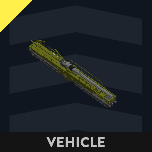 WW1 Boche Buster Rail Gun (H.M.G Gladiator)