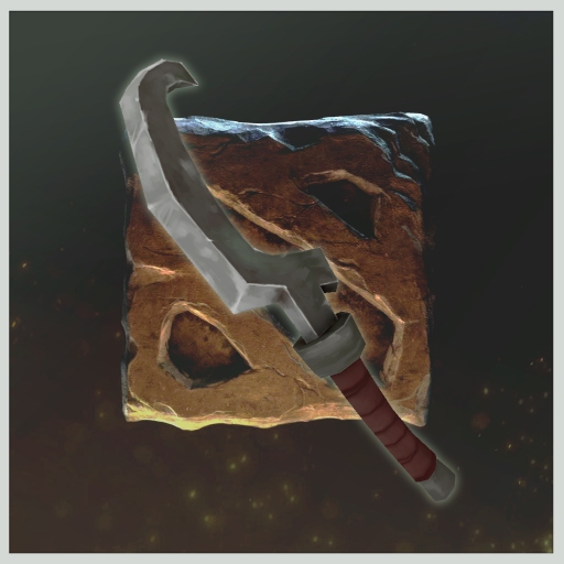 Creepers Coarse Dagger - WEAPON SLOT