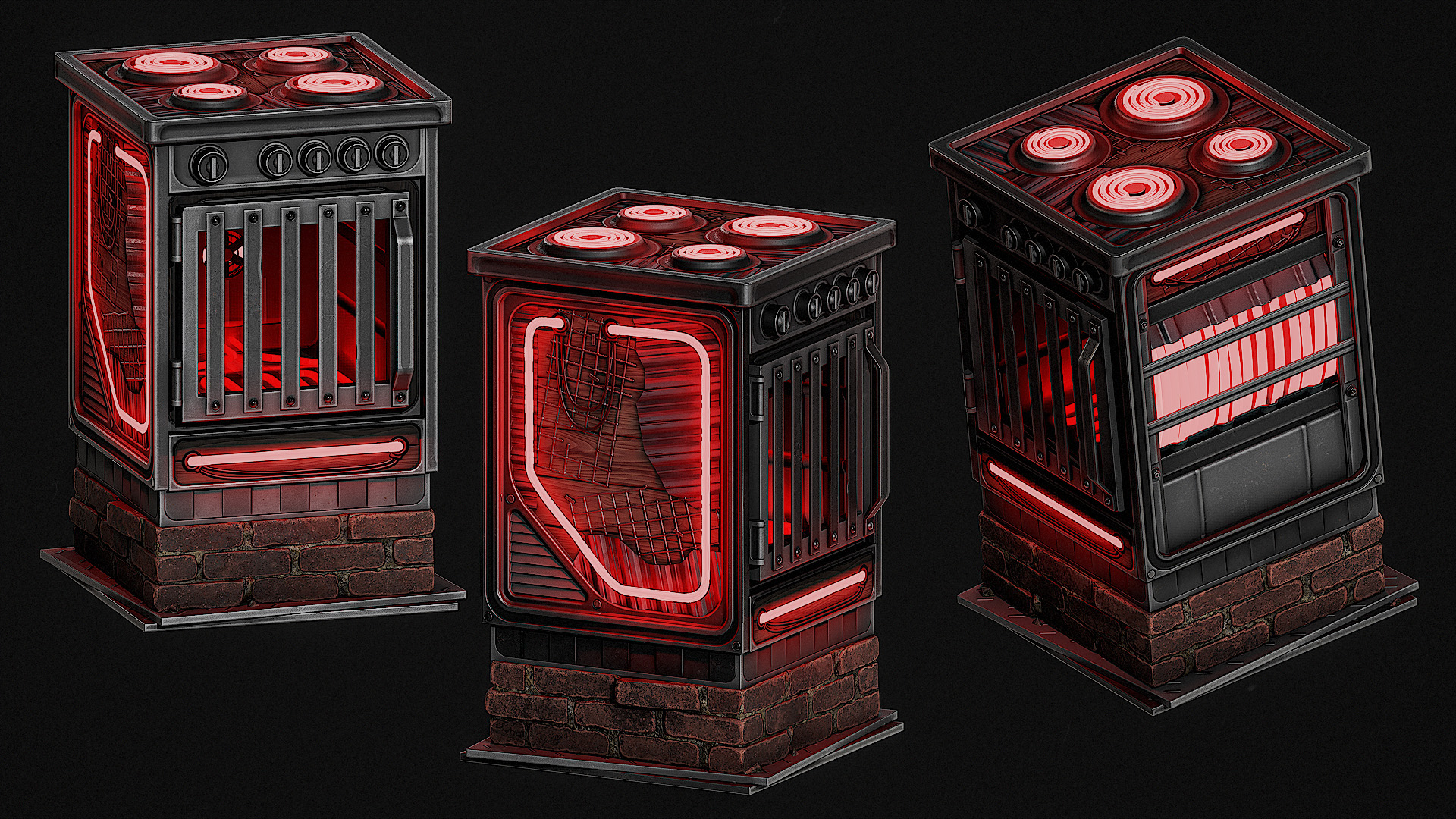 Neon Electric Furnace