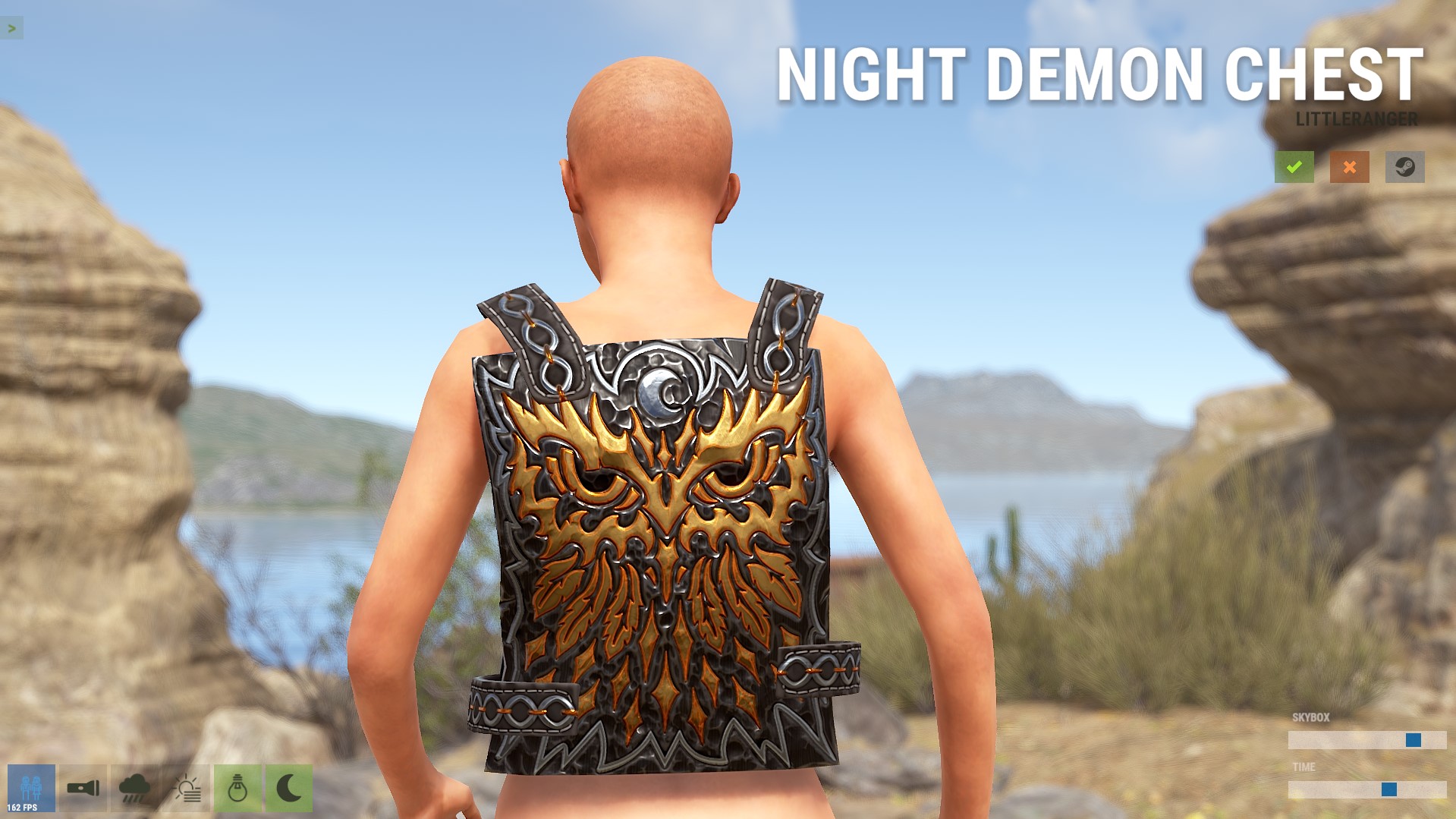 Night Demon Chestplate thumbnail 8