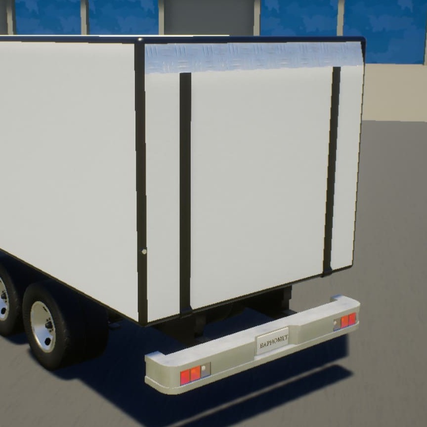 1978 Baphomet Box Truck Ramp Door