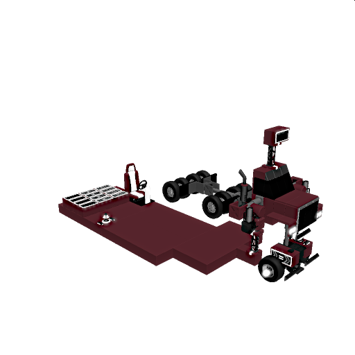 single transmitter truck