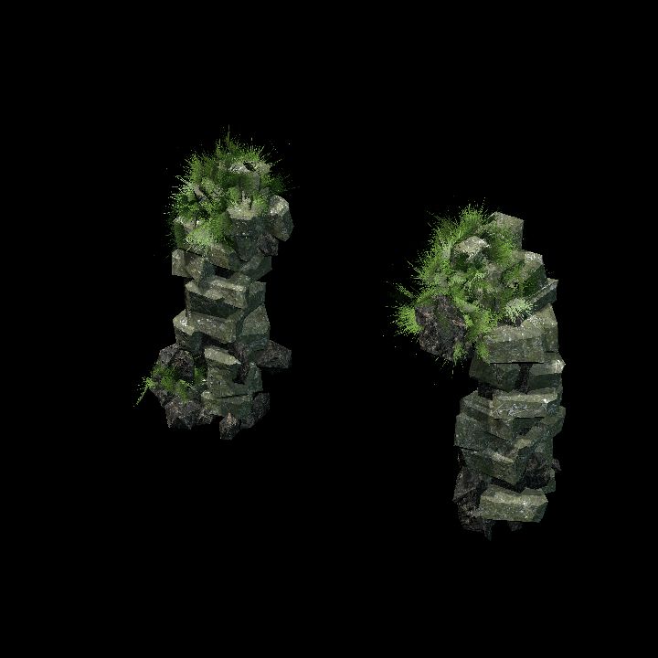 Jungle Ruins - arch 2 B
