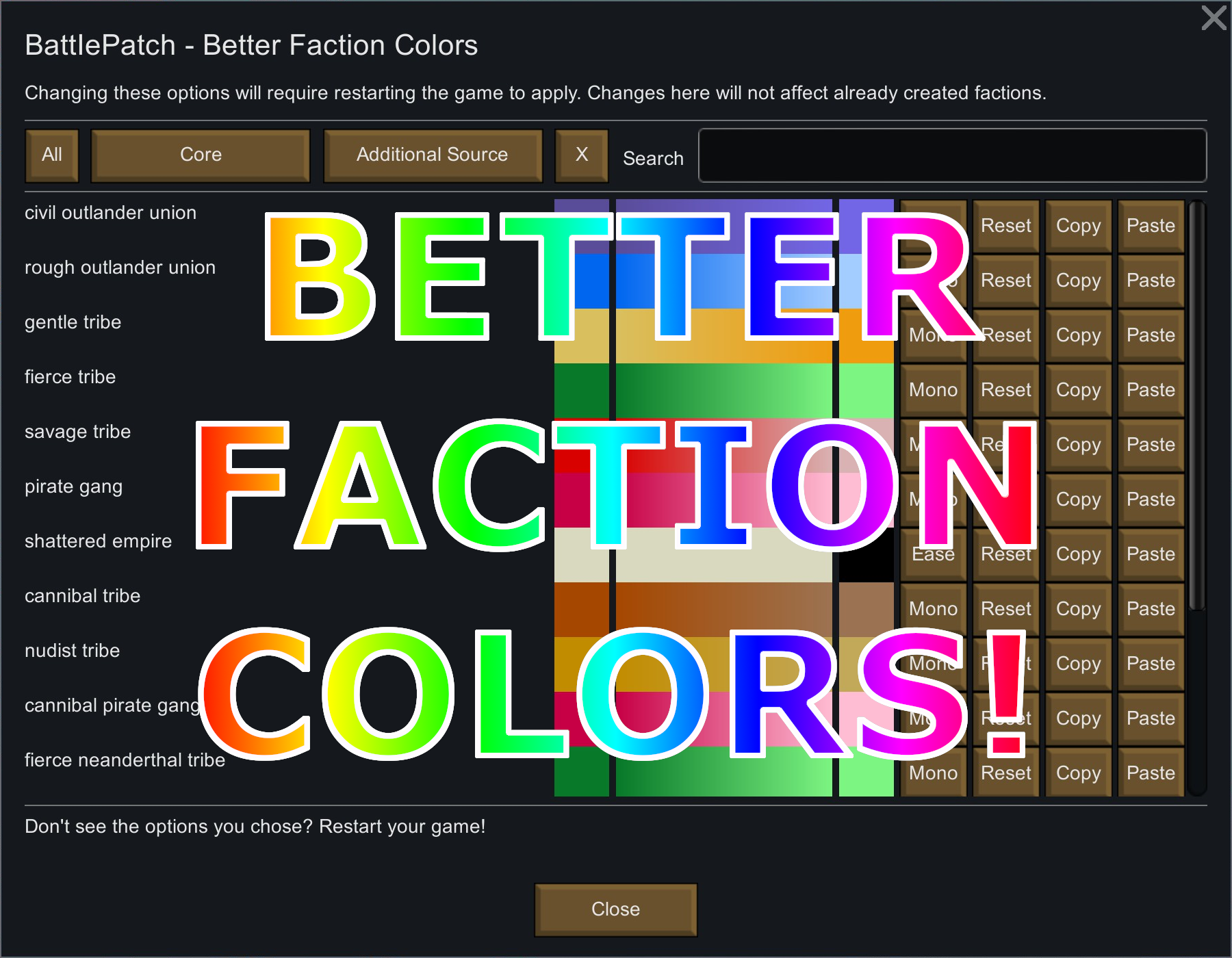 BattIePatch: Better Faction Colors