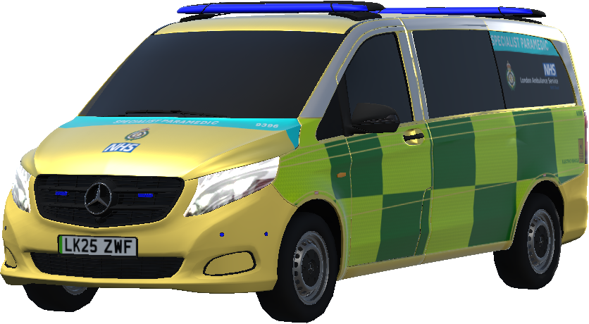 London Ambulance Service - MB Vito - SP (2025)