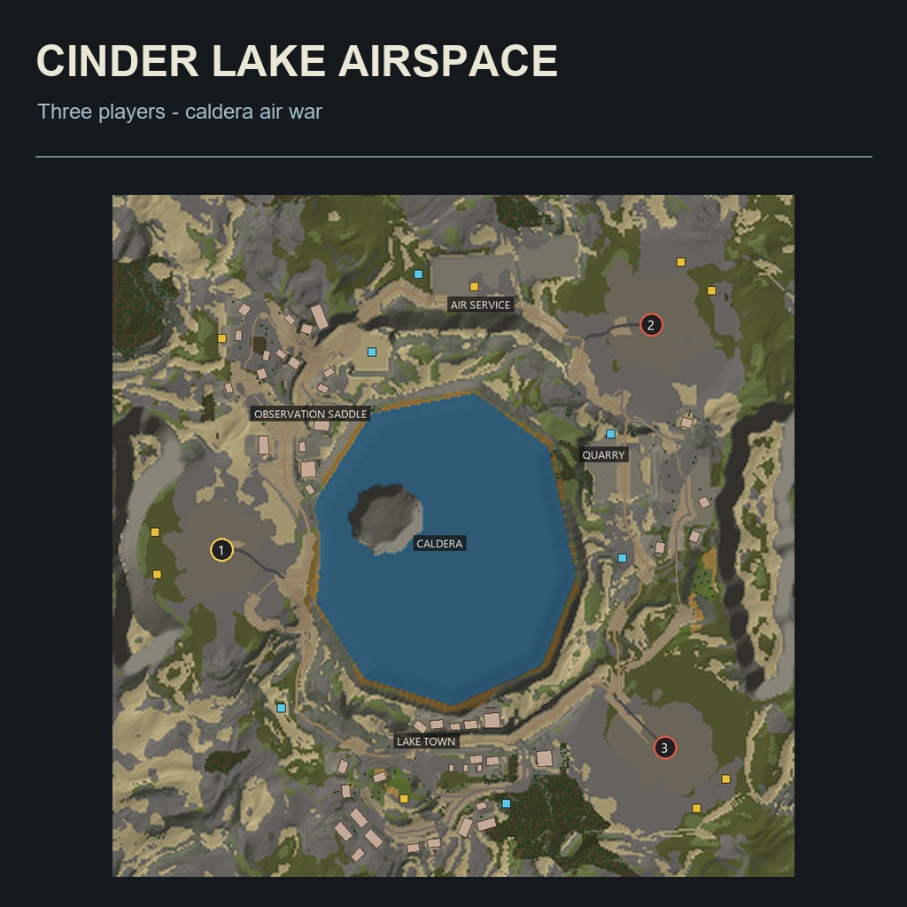 Cinder Lake Airspace preview