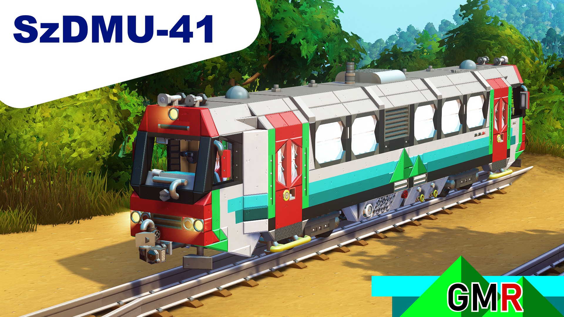 GMR SzDMU-41 rail bus