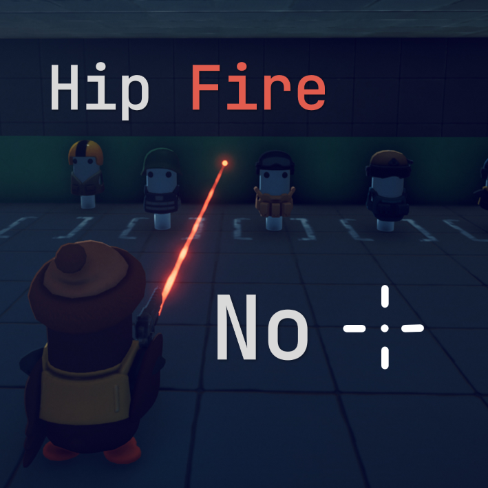 腰射无准心 HipfireNoCrosshair