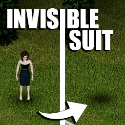 Invisible Suit (Usefull for videos) – Project Zomboid Mod