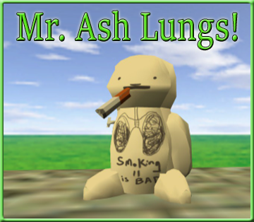 Mr. Ash Lungs! - Secret Monky Replacement
