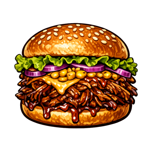Pulled Beast Burger