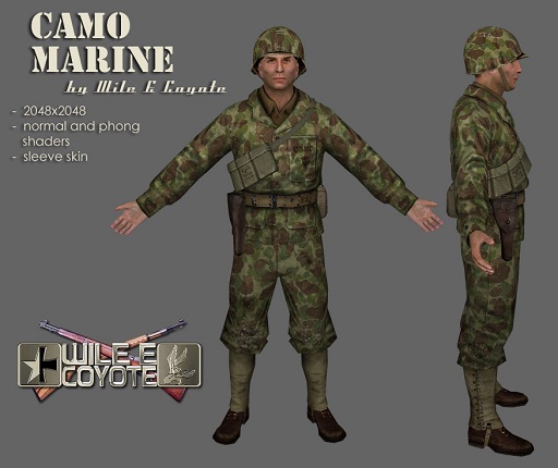 DOD:S Camo Marine Reskin port
