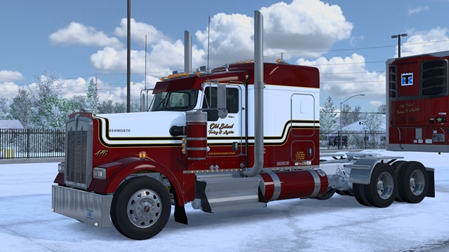 Old School Skin for Jasper's W900 & Great Dane. All Cabs