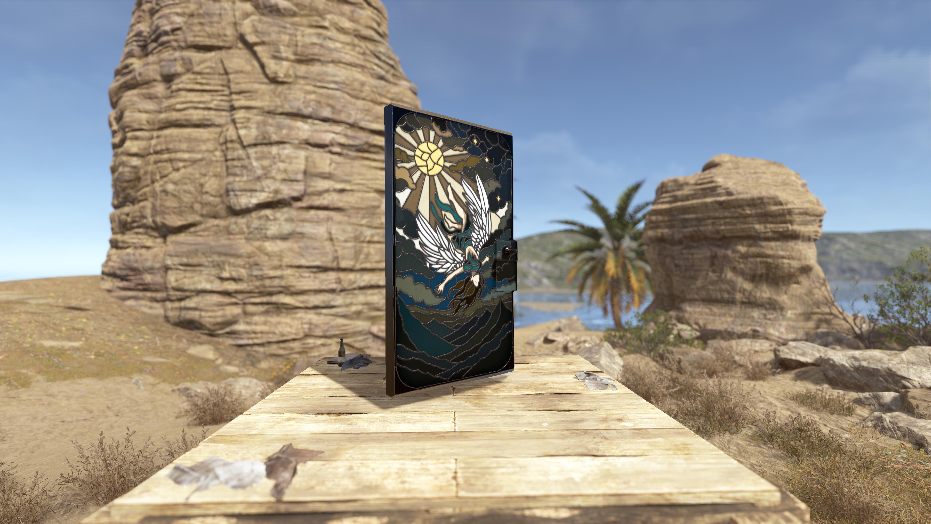 Valkyrae + Cyr Door