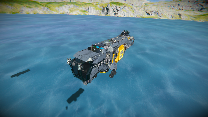 Imperial Light Cargo Shuttle - Atmospheric