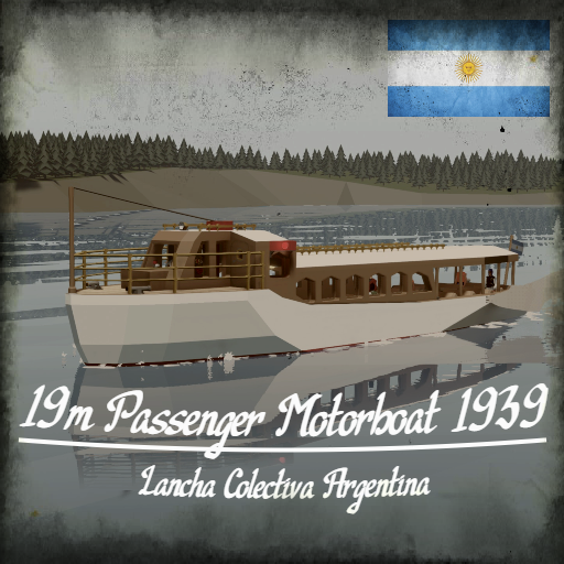 19m Passenger Motorboat 1939 (Sinkable) preview