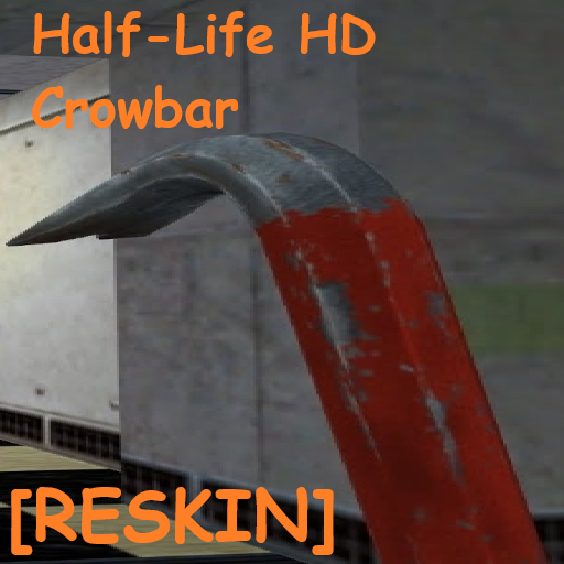 Half-Life HD Crowbar [RESKIN]
