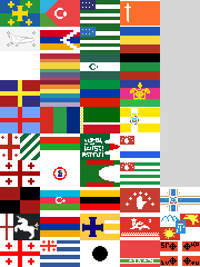Vakhluev's Caucasian Flags